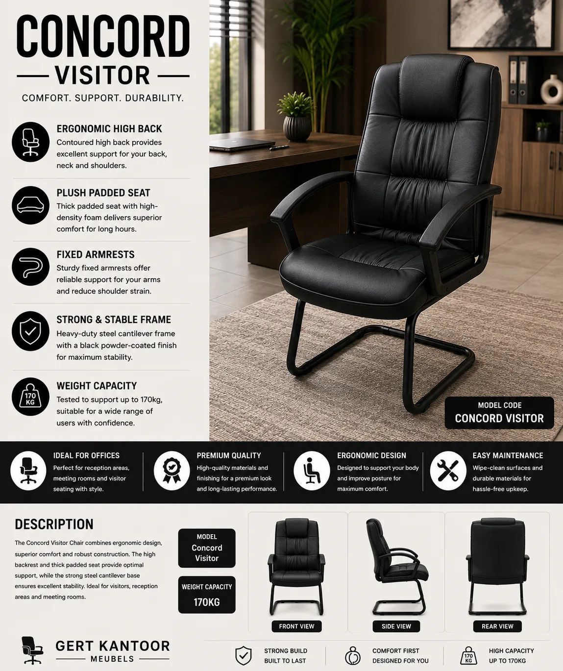 Concord Visitor Chair