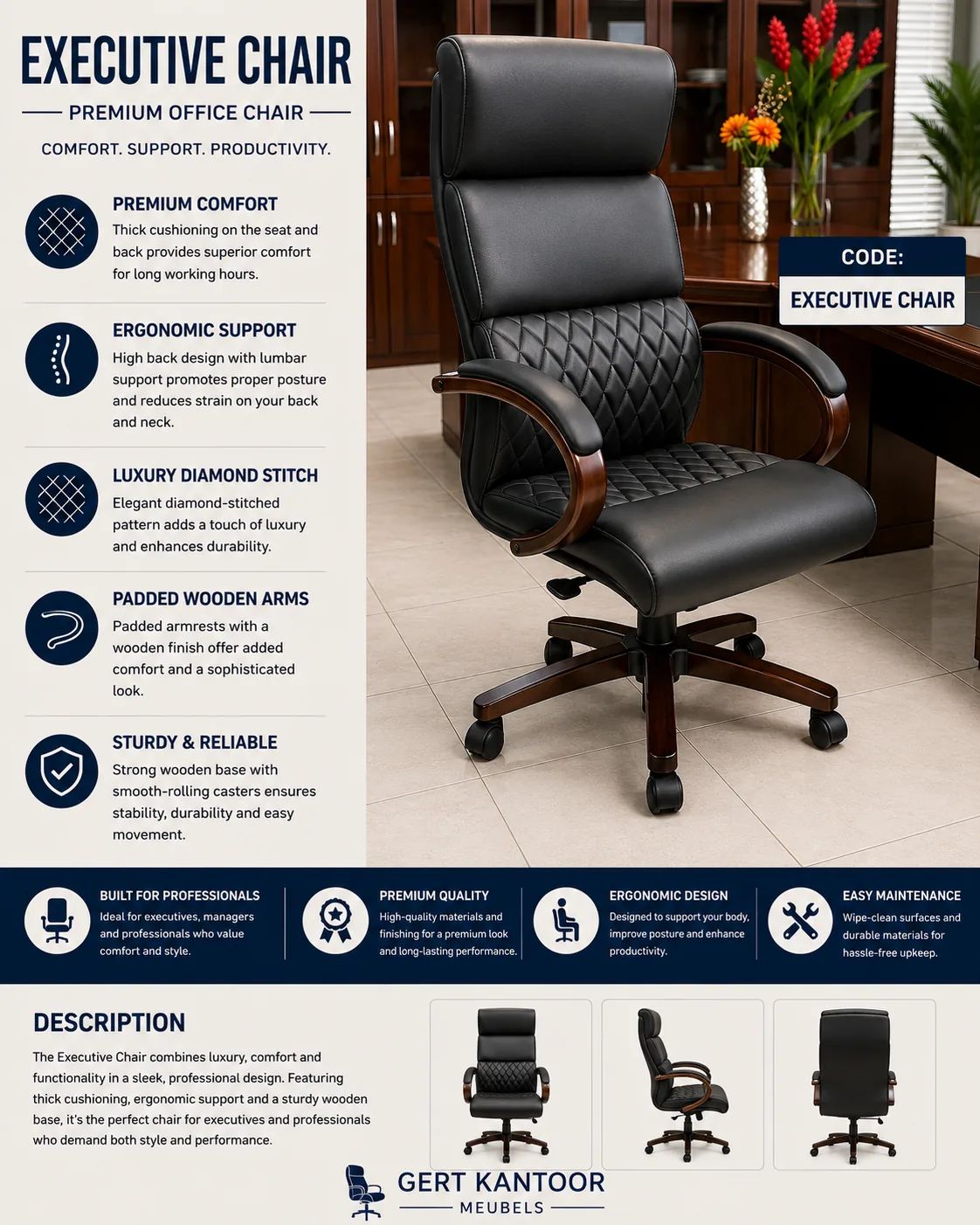 Executive Chair Premium Office Chair