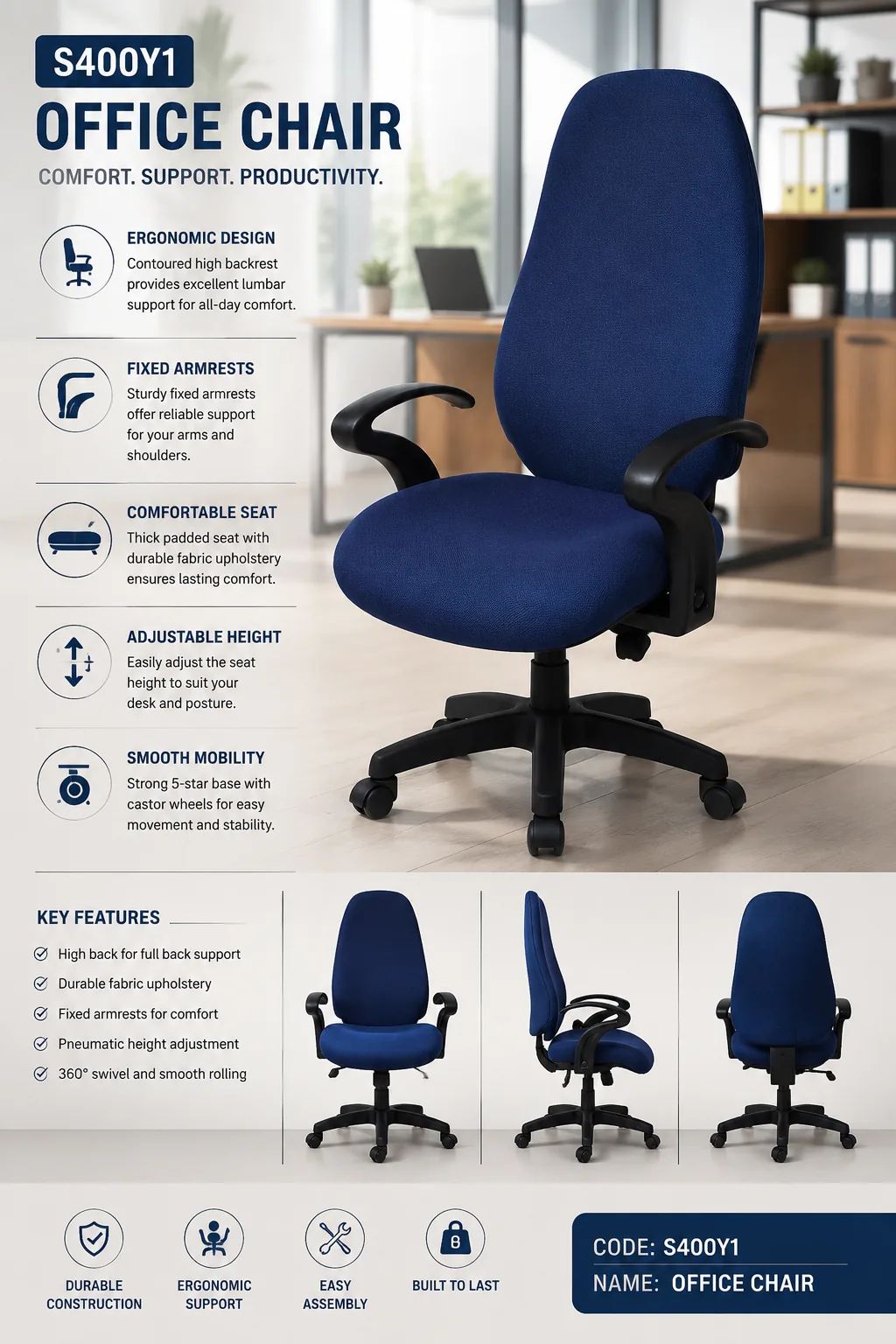 S400Y1 Office Chair