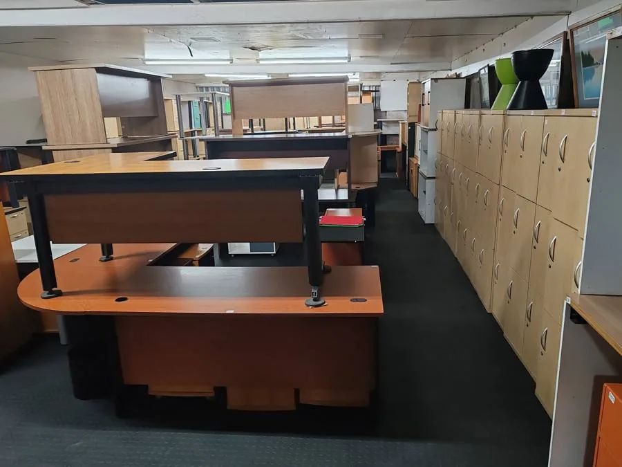 Showroom Floor — Desks & Cupboards